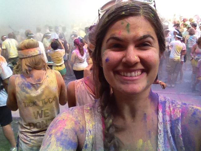 Me at the Color Run 5K