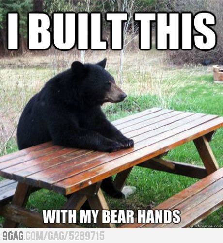 KateUpdates Bear Hands