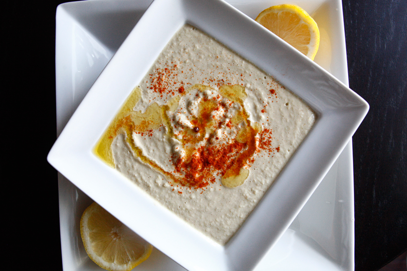 Paleo Hummus recipe and photo courtesy of Amazing Paleo. Try this with veggies!