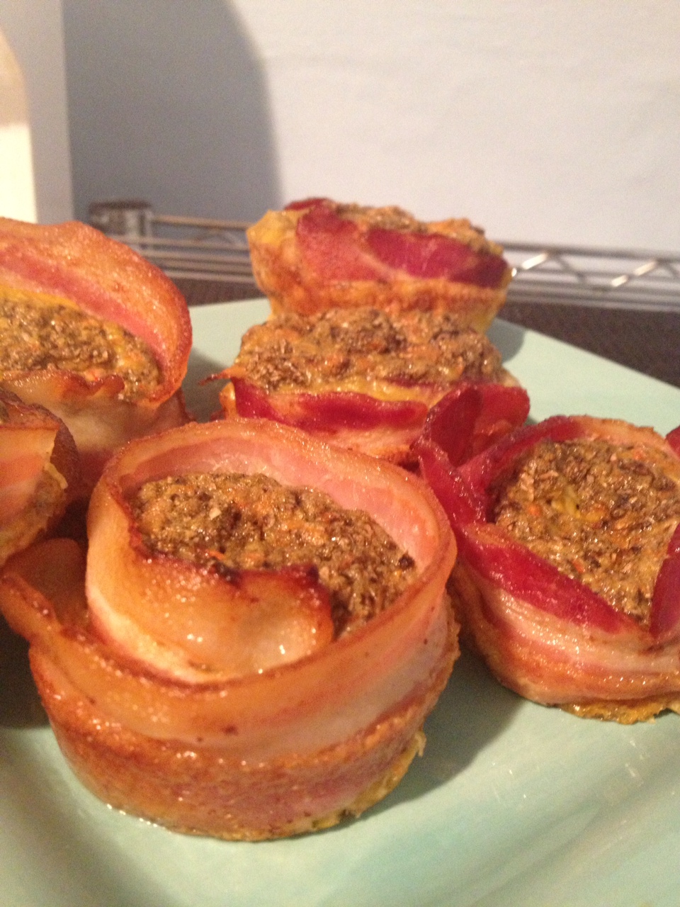 KateUpdates Finished Bacon Cups